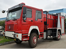 重汽豪沃森林消防車6-8方